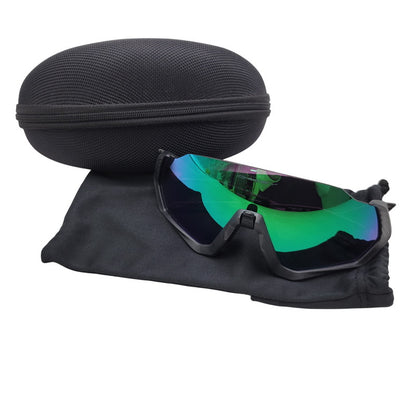 【中古品】【メンズ/レディース】 OAKLEY オークリー FLIGHT JACKET SUNGLASSES OO9401-1537 フライトジャケット サングラス 203-260406-as-01-izu カラー：ブラック×パープル系 万代Net店