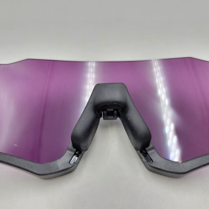 【中古品】【メンズ/レディース】 OAKLEY オークリー FLIGHT JACKET SUNGLASSES OO9401-1537 フライトジャケット サングラス 203-260406-as-01-izu カラー：ブラック×パープル系 万代Net店