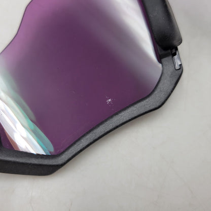 【中古品】【メンズ/レディース】 OAKLEY オークリー FLIGHT JACKET SUNGLASSES OO9401-1537 フライトジャケット サングラス 203-260406-as-01-izu カラー：ブラック×パープル系 万代Net店