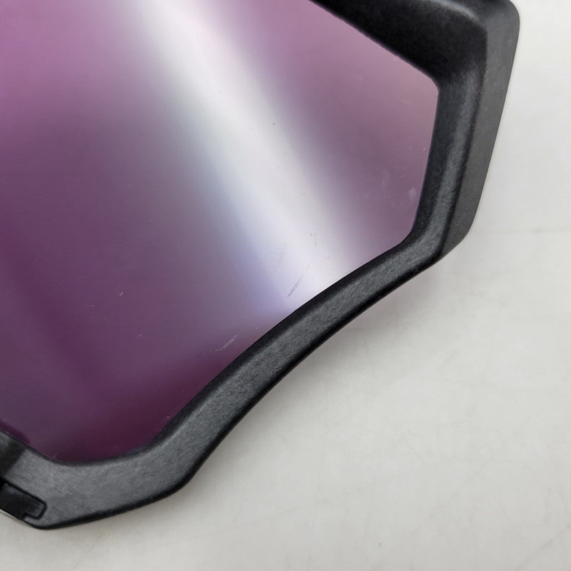 【中古品】【メンズ/レディース】 OAKLEY オークリー FLIGHT JACKET SUNGLASSES OO9401-1537 フライトジャケット サングラス 203-260406-as-01-izu カラー：ブラック×パープル系 万代Net店