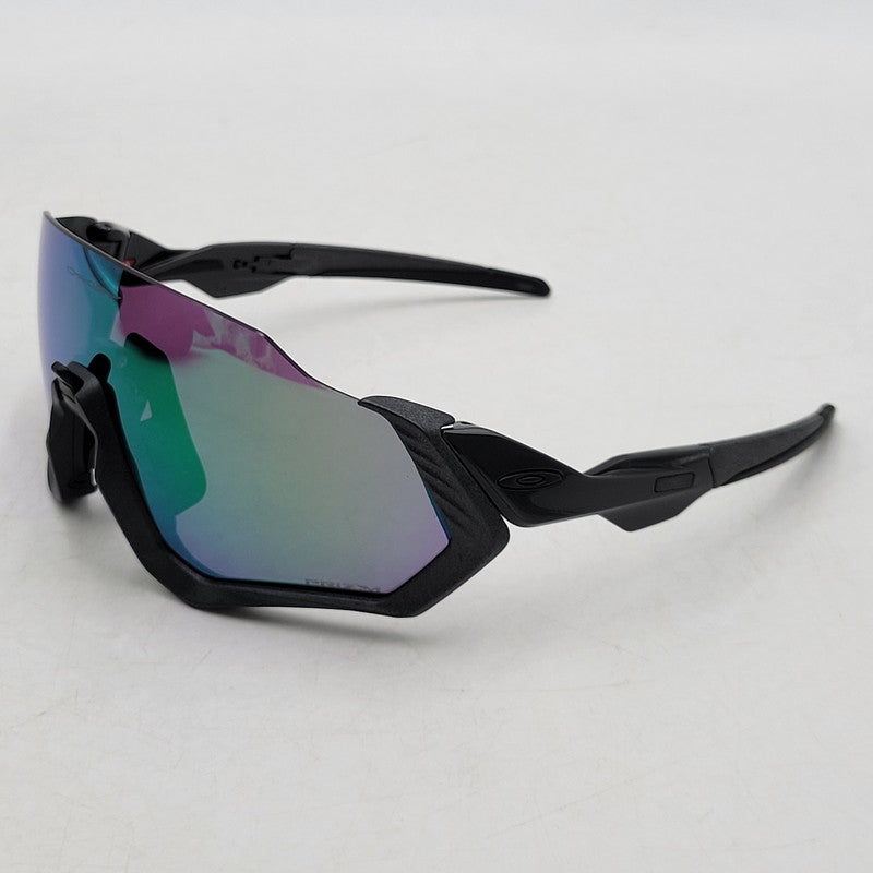 【中古品】【メンズ/レディース】 OAKLEY オークリー FLIGHT JACKET SUNGLASSES OO9401-1537 フライトジャケット サングラス 203-260406-as-01-izu カラー：ブラック×パープル系 万代Net店