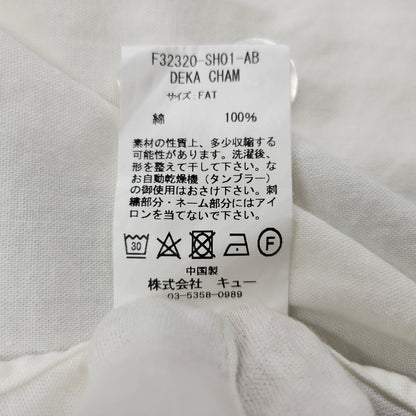 【中古品】【メンズ】 FAT エフエイティー F32320-SH01-AB DEKA CHAM デカ チャム トップス 長袖 142-260602-ya-07-izu サイズ：FAT カラー：ホワイト 万代Net店