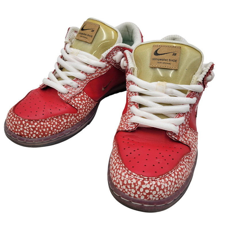 【中古品】【メンズ/レディース】 NIKE SB ナイキエスビー × STINGWATER スティングウォーター DUNK LOW OG QS DH7650-600 SB ダンク ロー OG QS スニーカー シューズ 靴 160-260406-as-13-izu サイズ：26cm カラー：CHILE RED/CLEAR-WHITE-SAIL 万代Net店