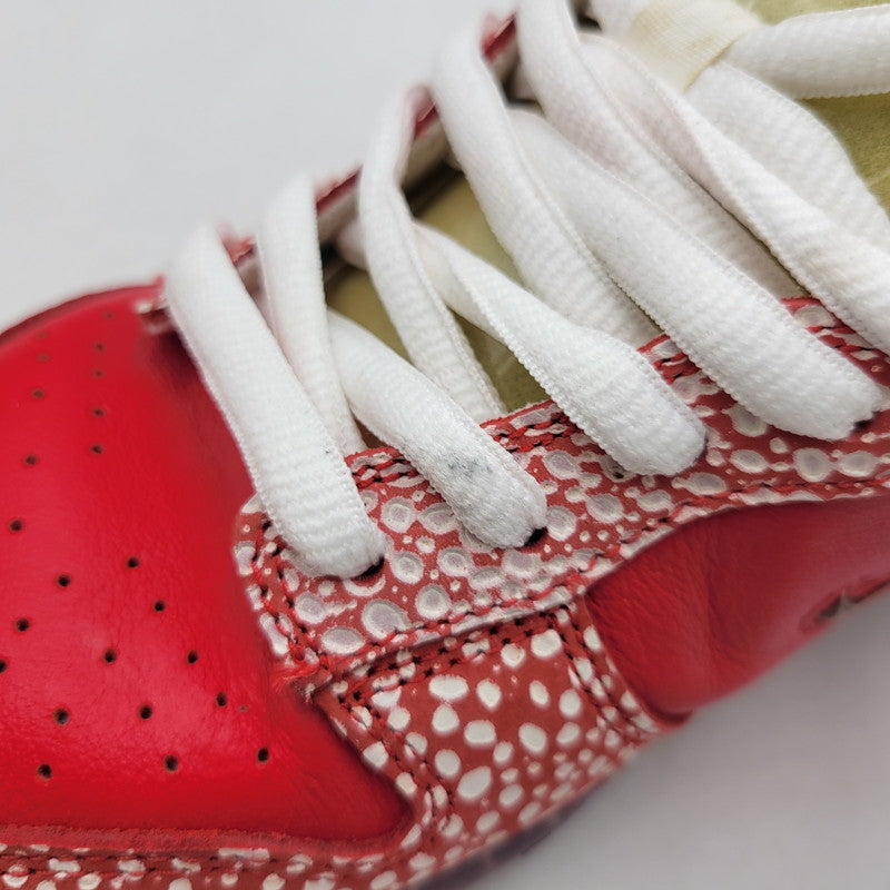 【中古品】【メンズ/レディース】 NIKE SB ナイキエスビー × STINGWATER スティングウォーター DUNK LOW OG QS DH7650-600 SB ダンク ロー OG QS スニーカー シューズ 靴 160-260406-as-13-izu サイズ：26cm カラー：CHILE RED/CLEAR-WHITE-SAIL 万代Net店