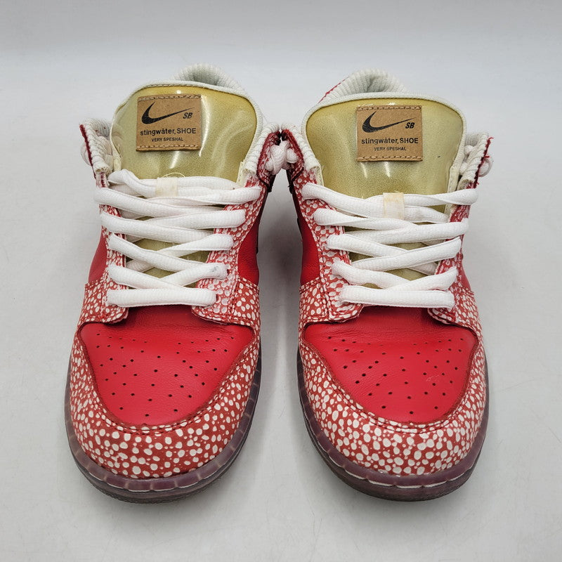 【中古品】【メンズ/レディース】 NIKE SB ナイキエスビー × STINGWATER スティングウォーター DUNK LOW OG QS DH7650-600 SB ダンク ロー OG QS スニーカー シューズ 靴 160-260406-as-13-izu サイズ：26cm カラー：CHILE RED/CLEAR-WHITE-SAIL 万代Net店