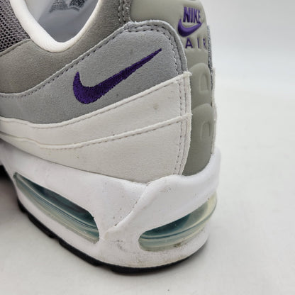 【中古品】【メンズ】 NIKE ナイキ WMNS AIR MAX 95 BIG BUBBLE HJ5996-100 ウィメンズ エア マックス 95 ビッグ バブル スニーカー シューズ 靴 160-260406-as-17-izu サイズ：27cm カラー：WHITE/COURT PURPLE 万代Net店