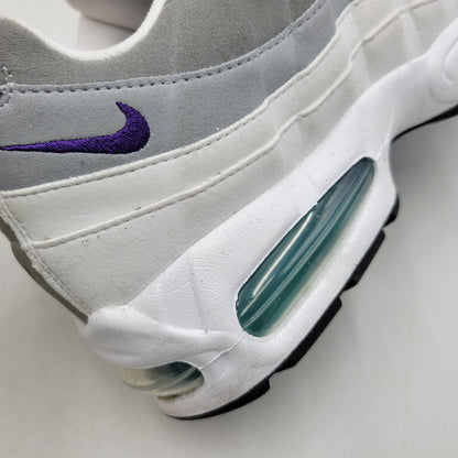【中古品】【メンズ】 NIKE ナイキ WMNS AIR MAX 95 BIG BUBBLE HJ5996-100 ウィメンズ エア マックス 95 ビッグ バブル スニーカー シューズ 靴 160-260406-as-17-izu サイズ：27cm カラー：WHITE/COURT PURPLE 万代Net店