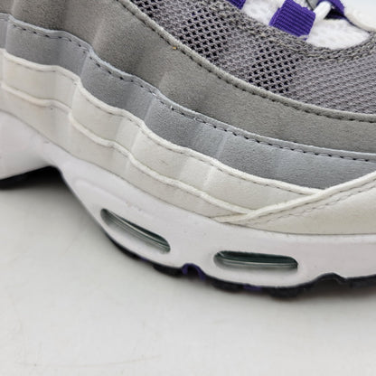 【中古品】【メンズ】 NIKE ナイキ WMNS AIR MAX 95 BIG BUBBLE HJ5996-100 ウィメンズ エア マックス 95 ビッグ バブル スニーカー シューズ 靴 160-260406-as-17-izu サイズ：27cm カラー：WHITE/COURT PURPLE 万代Net店