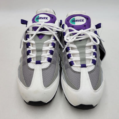 【中古品】【メンズ】 NIKE ナイキ WMNS AIR MAX 95 BIG BUBBLE HJ5996-100 ウィメンズ エア マックス 95 ビッグ バブル スニーカー シューズ 靴 160-260406-as-17-izu サイズ：27cm カラー：WHITE/COURT PURPLE 万代Net店