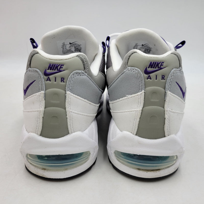 【中古品】【メンズ】 NIKE ナイキ WMNS AIR MAX 95 BIG BUBBLE HJ5996-100 ウィメンズ エア マックス 95 ビッグ バブル スニーカー シューズ 靴 160-260406-as-17-izu サイズ：27cm カラー：WHITE/COURT PURPLE 万代Net店