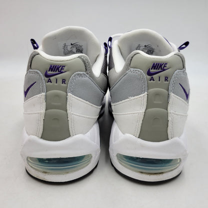 【中古品】【メンズ】 NIKE ナイキ WMNS AIR MAX 95 BIG BUBBLE HJ5996-100 ウィメンズ エア マックス 95 ビッグ バブル スニーカー シューズ 靴 160-260406-as-17-izu サイズ：27cm カラー：WHITE/COURT PURPLE 万代Net店