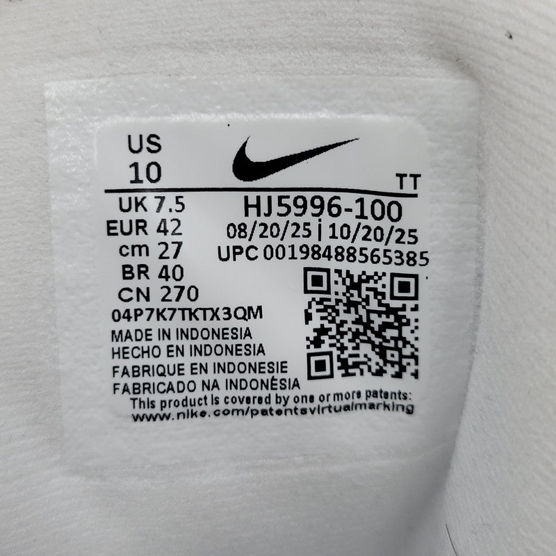 【中古品】【メンズ】 NIKE ナイキ WMNS AIR MAX 95 BIG BUBBLE HJ5996-100 ウィメンズ エア マックス 95 ビッグ バブル スニーカー シューズ 靴 160-260406-as-17-izu サイズ：27cm カラー：WHITE/COURT PURPLE 万代Net店