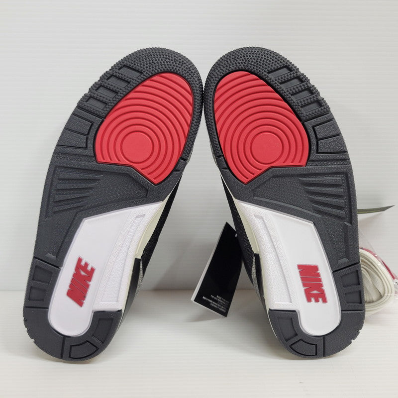 【中古美品】【メンズ】 NIKE ナイキ × LEVI'S リーバイス AIR JORDAN 3 RTR LSC BLK SP IR0914-400 エアジョーダン3 レトロ スニーカー シューズ 靴 160-260406-as-12-izu サイズ：26.5cm カラー：DENIM/BLACK-GYM RED 万代Net店