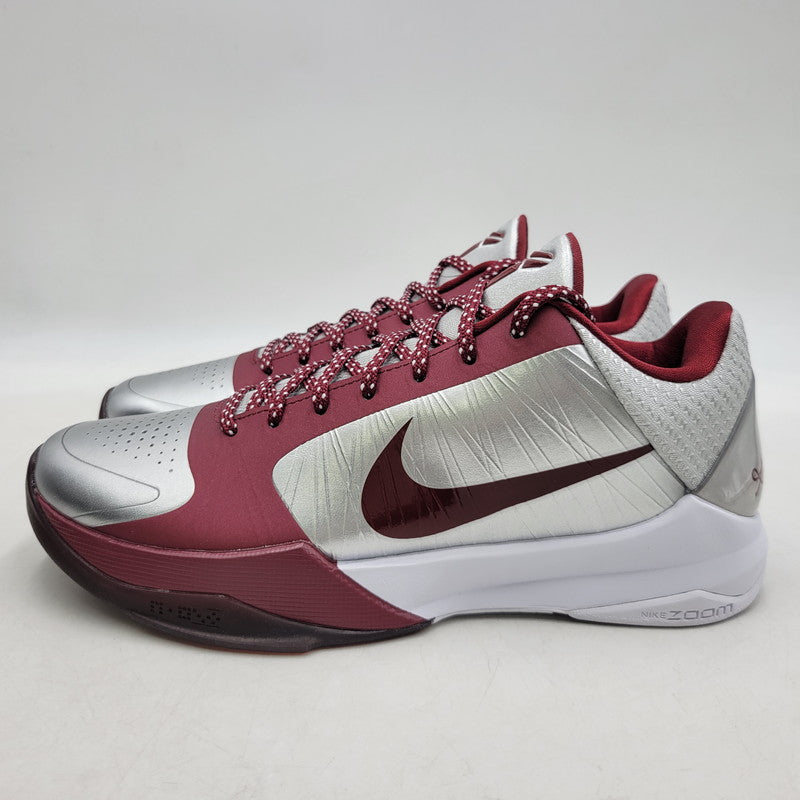 【中古美品】【メンズ】 NIKE ナイキ KOBE V PROTRO IM0557-001 コービー 5 プロトロ スニーカー シューズ 靴 160-260406-as-16-izu サイズ：26.5cm カラー：METALLIC SILVER/TEAM RED-White 万代Net店