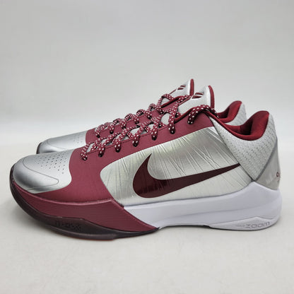 【中古美品】【メンズ】 NIKE ナイキ KOBE V PROTRO IM0557-001 コービー 5 プロトロ スニーカー シューズ 靴 160-260406-as-16-izu サイズ：26.5cm カラー：METALLIC SILVER/TEAM RED-White 万代Net店