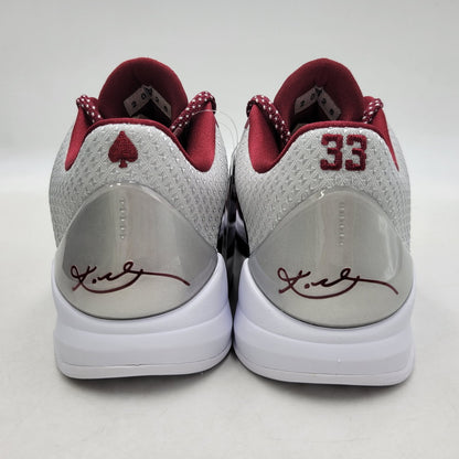 【中古美品】【メンズ】 NIKE ナイキ KOBE V PROTRO IM0557-001 コービー 5 プロトロ スニーカー シューズ 靴 160-260406-as-16-izu サイズ：26.5cm カラー：METALLIC SILVER/TEAM RED-White 万代Net店