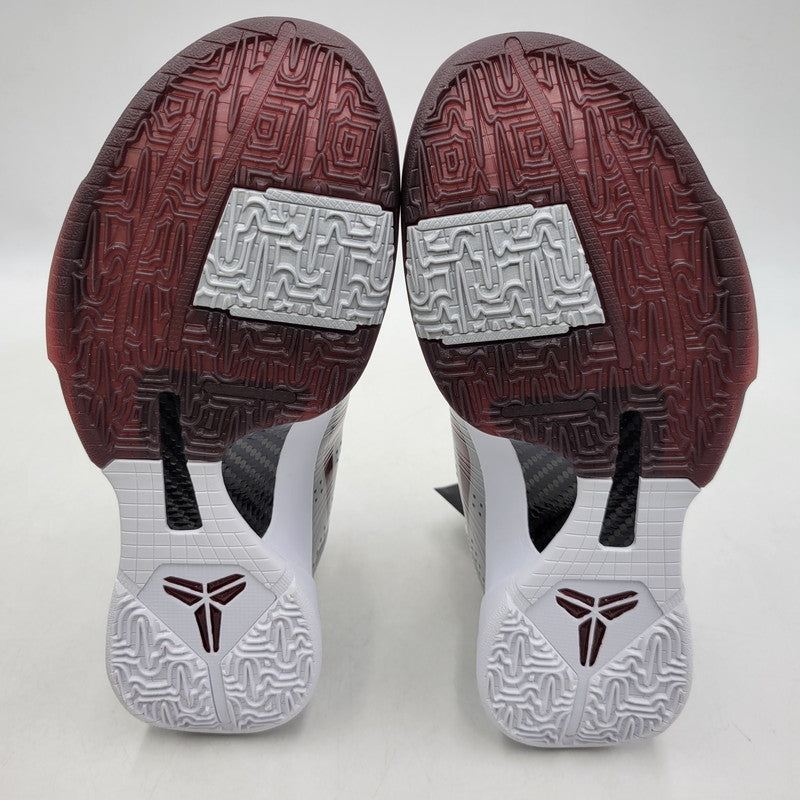 【中古美品】【メンズ】 NIKE ナイキ KOBE V PROTRO IM0557-001 コービー 5 プロトロ スニーカー シューズ 靴 160-260406-as-16-izu サイズ：26.5cm カラー：METALLIC SILVER/TEAM RED-White 万代Net店
