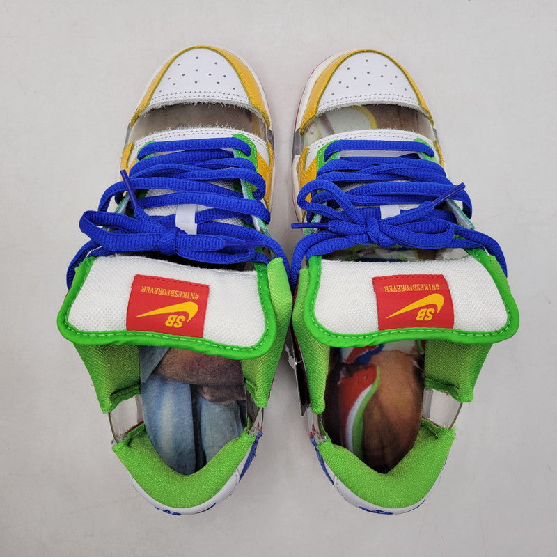 【中古品】【メンズ】 NIKE SB ナイキエスビー DUNK LOW OG QS FD8777-100 ダンク ロー OG QS スニーカー シューズ 靴 160-260406-as-15-izu サイズ：26.5cm カラー：WHITE/HYPER ROYAL-MEAN GREEN 万代Net店