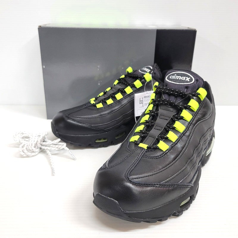 【中古美品】【メンズ】 NIKE ナイキ AIR MAX 95 BIG BUBBLE SE IM8063-010 エア マックス 95 ビッグ バブル SE スニーカー シューズ 靴 160-260406-as-11-izu サイズ：26.5cm カラー：BLACK/WHITE-VOLT-FLT GOLD 万代Net店
