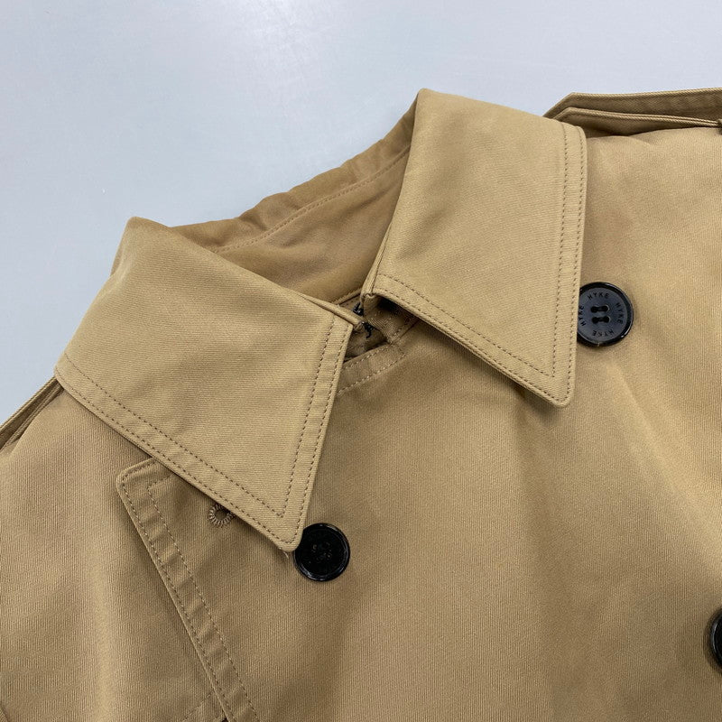 【中古品】【レディース】 HYKE ハイク 17005-0901 TRENCH COAT トレンチ コート アウター 168-260406-cs-09-izu サイズ：1 カラー：ベージュ 万代Net店