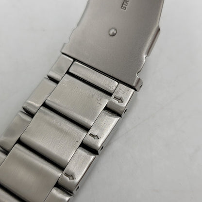 【中古品】【メンズ/レディース】 ARMANI EXCHANGE アルマーニエクスチェンジ STAINLESS STEEL AX2416 ステンレススチール スケルトン 自動巻 腕時計 197-260406-as-02-izu カラー：シルバー 万代Net店
