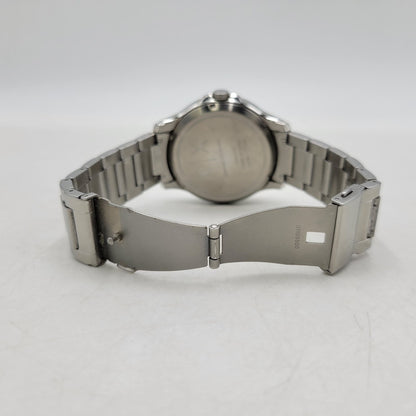 【中古品】【メンズ/レディース】 ARMANI EXCHANGE アルマーニエクスチェンジ STAINLESS STEEL AX2416 ステンレススチール スケルトン 自動巻 腕時計 197-260406-as-02-izu カラー：シルバー 万代Net店