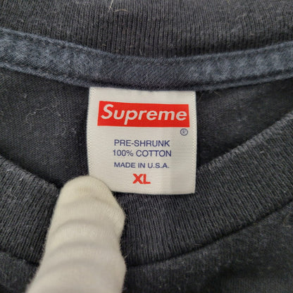 【中古品】【メンズ】 Supreme シュプリーム 24SS SAINT SEBASTIAN LS TEE セイント セバスチャン ロングスリーブ ティー トップス 長袖 149-260406-cs-12-izu サイズ：XL カラー：ブラック 万代Net店