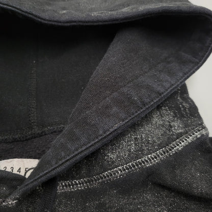 【中古品】【メンズ】 Supreme シュプリーム × MM6 MAISON MARGIELA メゾン マルジェラ 24SS FOIL BOX LOGO HOODED SWEATSHIRT フォイル ボックス ロゴ フーデッド スウェットシャツ トップス 149-260407-ya-11-izu サイズ：L カラー：BLACK" 万代Net店