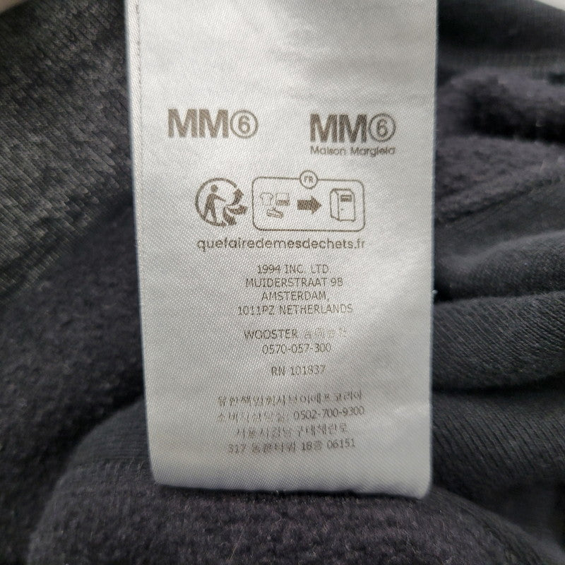 【中古品】【メンズ】 Supreme シュプリーム × MM6 MAISON MARGIELA メゾン マルジェラ 24SS FOIL BOX LOGO HOODED SWEATSHIRT フォイル ボックス ロゴ フーデッド スウェットシャツ トップス 149-260407-ya-11-izu サイズ：L カラー：BLACK" 万代Net店