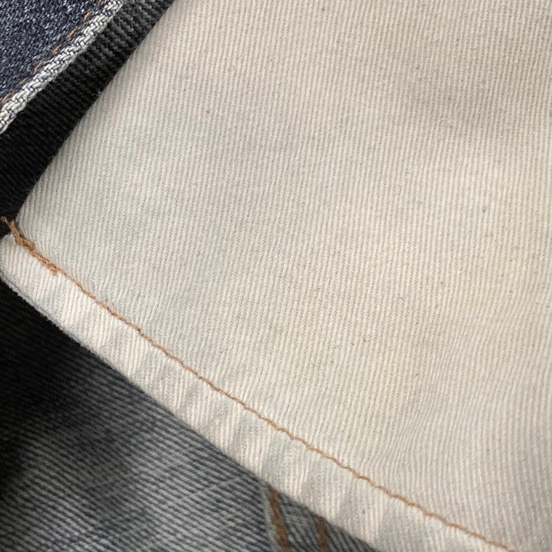 【中古品】【メンズ】 TENDERLOIN テンダーロイン CINCH BACK BUTTONFLY BLACK DENIM PANTS シンチ バック ボタンフライ デニム パンツ ズボン ボトムス 153-260407-ya-05-izu サイズ：L カラー：BLACK 万代Net店