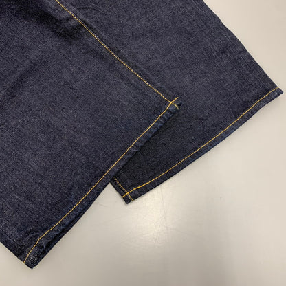 【中古美品】【メンズ】 EVISU エヴィス 20TH 恵美寿 刺繡 カモメ×恵美寿様 PRINT BUTTONFLY DENIM PANTS プリント ボタンフライ デニムパンツ ボトムス 156-260408-kh-07-izu サイズ：40 カラー：インディゴ 万代Net店