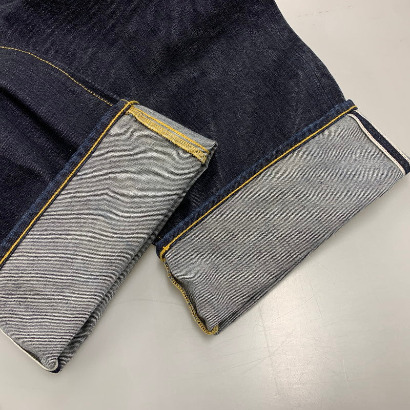 【中古美品】【メンズ】 EVISU エヴィス 20TH 恵美寿 刺繡 カモメ×恵美寿様 PRINT BUTTONFLY DENIM PANTS プリント ボタンフライ デニムパンツ ボトムス 156-260408-kh-07-izu サイズ：40 カラー：インディゴ 万代Net店