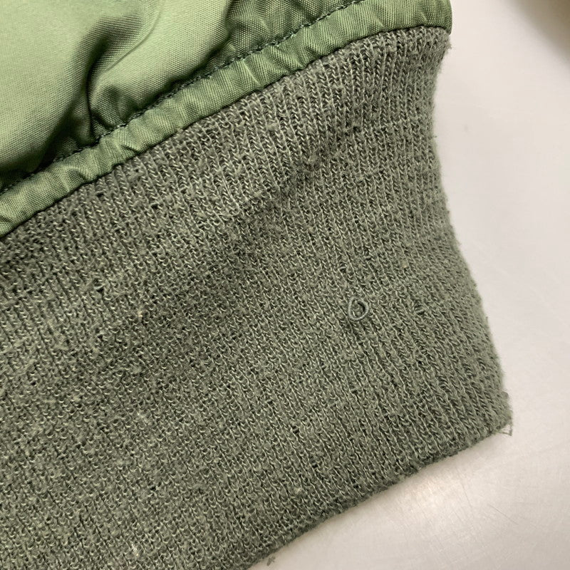 【中古品】【メンズ】 ALPHA INDUSTRIES アルファインダストリーズ 0615-00-573-8337 MIL-J-82790J(USAF) USA製 MA-1 FLIGHT JACKET フライトジャケット アウター 145-260408-kh-10-izu サイズ：L カラー：カーキ×オレンジ 万代Net店