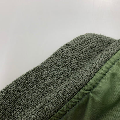 【中古品】【メンズ】 ALPHA INDUSTRIES アルファインダストリーズ 0615-00-573-8337 MIL-J-82790J(USAF) USA製 MA-1 FLIGHT JACKET フライトジャケット アウター 145-260408-kh-10-izu サイズ：L カラー：カーキ×オレンジ 万代Net店