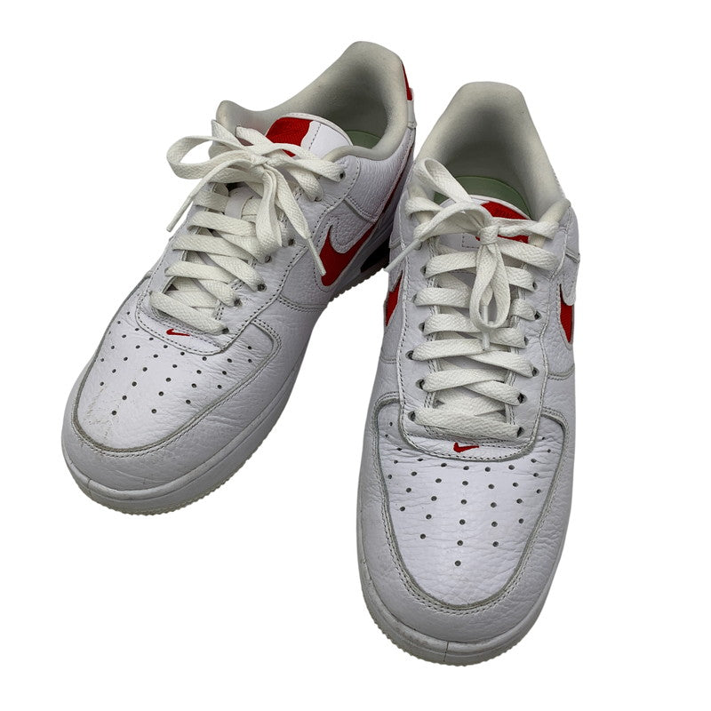 【中古品】【メンズ】 NIKE ナイキ HF3630-100 AIR FORCE 1 LOW EVO エア フォース ワン ロー エヴォ スニーカー シューズ 靴 160-260409-cs-25-izu サイズ：27cm カラー：WHITE/UNIVERSITY RED-SUMMIT WHITE 万代Net店