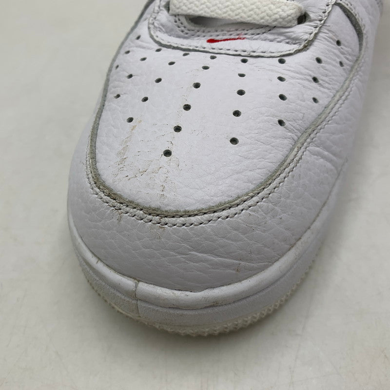 【中古品】【メンズ】 NIKE ナイキ HF3630-100 AIR FORCE 1 LOW EVO エア フォース ワン ロー エヴォ スニーカー シューズ 靴 160-260409-cs-25-izu サイズ：27cm カラー：WHITE/UNIVERSITY RED-SUMMIT WHITE 万代Net店