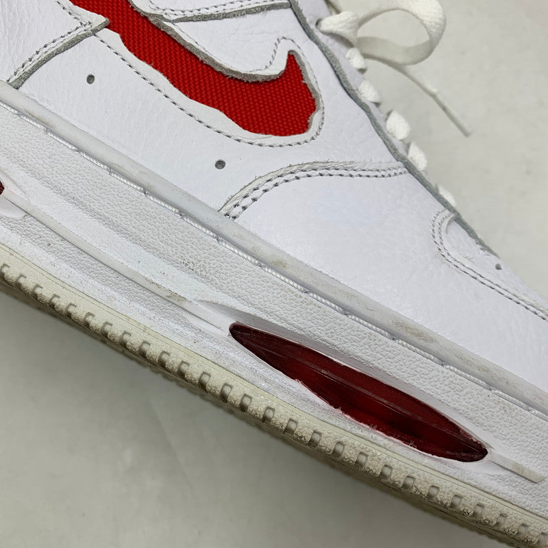 【中古品】【メンズ】 NIKE ナイキ HF3630-100 AIR FORCE 1 LOW EVO エア フォース ワン ロー エヴォ スニーカー シューズ 靴 160-260409-cs-25-izu サイズ：27cm カラー：WHITE/UNIVERSITY RED-SUMMIT WHITE 万代Net店