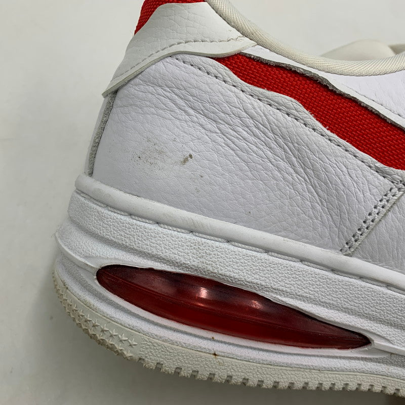 【中古品】【メンズ】 NIKE ナイキ HF3630-100 AIR FORCE 1 LOW EVO エア フォース ワン ロー エヴォ スニーカー シューズ 靴 160-260409-cs-25-izu サイズ：27cm カラー：WHITE/UNIVERSITY RED-SUMMIT WHITE 万代Net店
