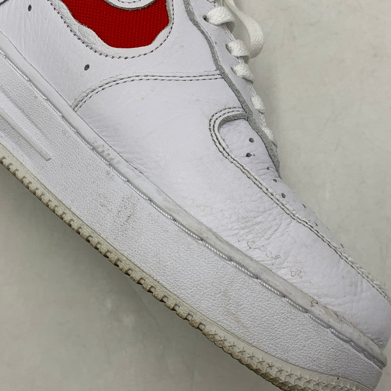 【中古品】【メンズ】 NIKE ナイキ HF3630-100 AIR FORCE 1 LOW EVO エア フォース ワン ロー エヴォ スニーカー シューズ 靴 160-260409-cs-25-izu サイズ：27cm カラー：WHITE/UNIVERSITY RED-SUMMIT WHITE 万代Net店