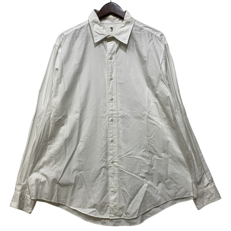 【中古品】【メンズ】 LE エルイー 21-050-053-2030-3-0 LS SHIRT ロングスリーブ シャツ トップス 長袖 140-260730-cs-24-izu サイズ：EXWIDE 2 カラー：ホワイト 万代Net店