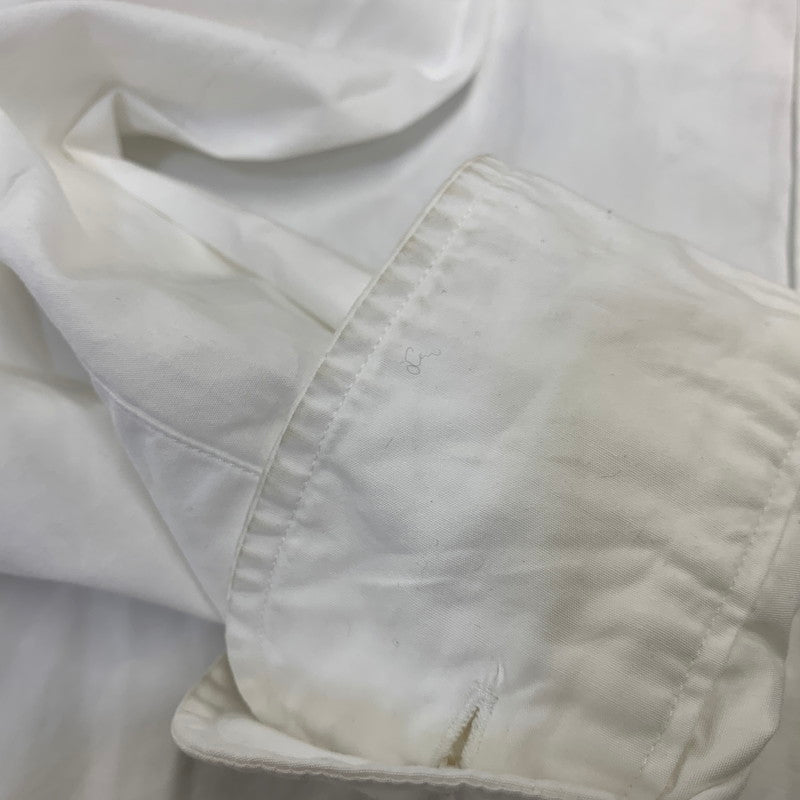 【中古品】【メンズ】 LE エルイー 21-050-053-2030-3-0 LS SHIRT ロングスリーブ シャツ トップス 長袖 140-260730-cs-24-izu サイズ：EXWIDE 2 カラー：ホワイト 万代Net店