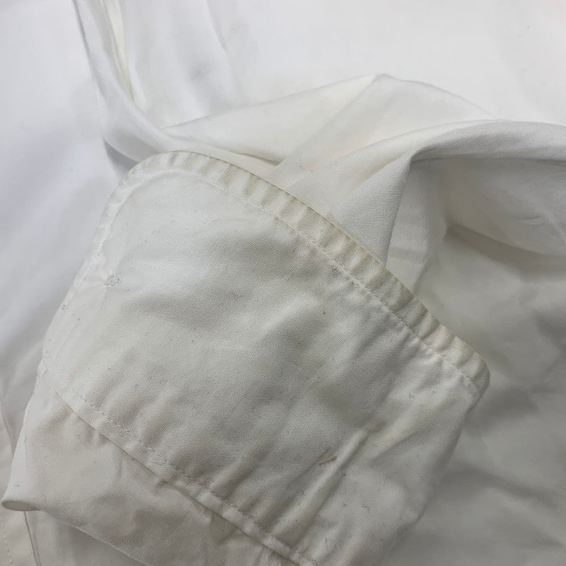 【中古品】【メンズ】 LE エルイー 21-050-053-2030-3-0 LS SHIRT ロングスリーブ シャツ トップス 長袖 140-260730-cs-24-izu サイズ：EXWIDE 2 カラー：ホワイト 万代Net店