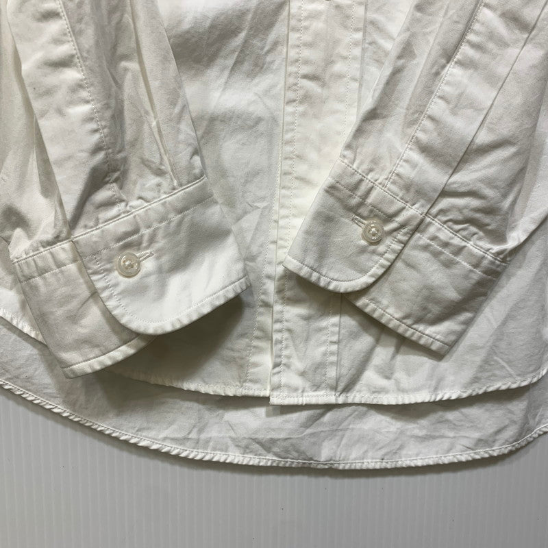 【中古品】【メンズ】 LE エルイー 21-050-053-2030-3-0 LS SHIRT ロングスリーブ シャツ トップス 長袖 140-260730-cs-24-izu サイズ：EXWIDE 2 カラー：ホワイト 万代Net店