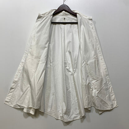 【中古品】【メンズ】 LE エルイー 21-050-053-2030-3-0 LS SHIRT ロングスリーブ シャツ トップス 長袖 140-260730-cs-24-izu サイズ：EXWIDE 2 カラー：ホワイト 万代Net店