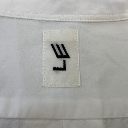 【中古品】【メンズ】 LE エルイー 21-050-053-2030-3-0 LS SHIRT ロングスリーブ シャツ トップス 長袖 140-260730-cs-24-izu サイズ：EXWIDE 2 カラー：ホワイト 万代Net店