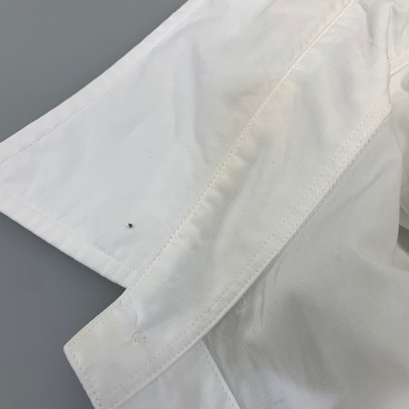 【中古品】【メンズ】 LE エルイー 21-050-053-2030-3-0 LS SHIRT ロングスリーブ シャツ トップス 長袖 140-260730-cs-24-izu サイズ：EXWIDE 2 カラー：ホワイト 万代Net店