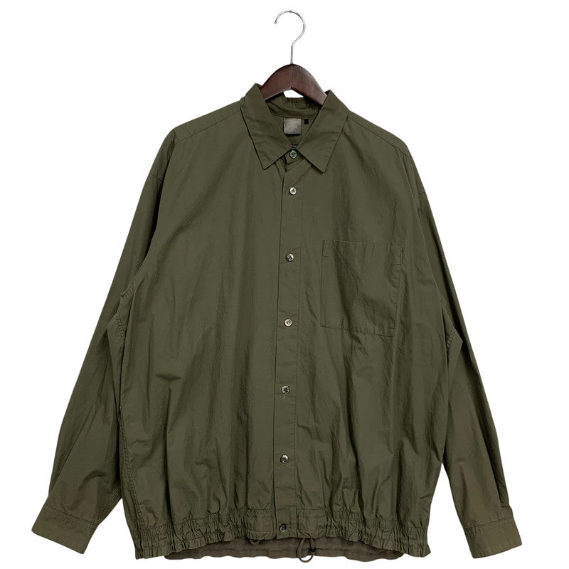 【中古品】【メンズ】 REVERVE リバーブ RV21W002 COACH SHIRT JACKET コーチ シャツ ジャケット アウター 140-260409-kh-10-izu サイズ：F カラー：カーキ 万代Net店