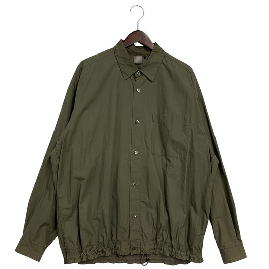 【中古品】【メンズ】 REVERVE リバーブ RV21W002 COACH SHIRT JACKET コーチ シャツ ジャケット アウター 140-260409-kh-10-izu サイズ：F カラー：カーキ 万代Net店
