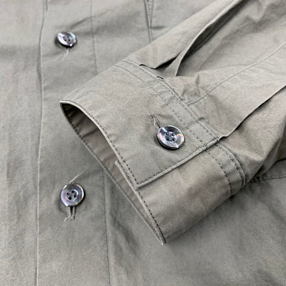 【中古品】【メンズ】 REVERVE リバーブ RV21W002 COACH SHIRT JACKET コーチ シャツ ジャケット アウター 140-260409-kh-10-izu サイズ：F カラー：カーキ 万代Net店