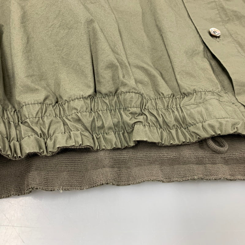 【中古品】【メンズ】 REVERVE リバーブ RV21W002 COACH SHIRT JACKET コーチ シャツ ジャケット アウター 140-260409-kh-10-izu サイズ：F カラー：カーキ 万代Net店
